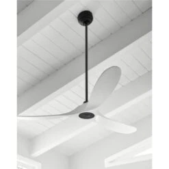 Monte Carlo Maverick Led 60" Int Led Outdoor White Ceiling Fan W/ 6-Speed Remote 8 Monte Carlo Maverick Led 60" Int Led Outdoor White Ceiling Fan W/ 6-Speed Remote -Home Furnishing Store 248837 DetailedProductView2 Lg