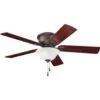 Seasons® Morillo™ 52 In. 5-Blade Led Ceiling Fan W/ Light (Bronze) -Home Furnishing Store 269610 5 V Lg