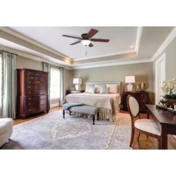 Seasons® Morillo™ 52 In. 5-Blade Led Ceiling Fan W/ Light (Bronze) 4 Seasons® Morillo™ 52 In. 5-Blade Led Ceiling Fan W/ Light (Bronze) - Image 2