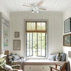 Seasons® Cabrillo™ 42 In. 4-Blade Led Ceiling Fan W/ Light (White) 15 Seasons® Cabrillo™ 42 In. 4-Blade Led Ceiling Fan W/ Light (White) -Home Furnishing Store 269708 v DetailedProductView4 BUS Lg