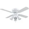 Seasons® Cabrillo™ 42 In. 4-Blade Led Ceiling Fan W/ Light (White)