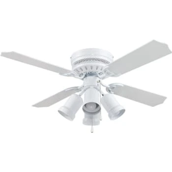 Seasons® Cabrillo™ 42 In. 4-Blade Led Ceiling Fan W/ Light (White) 3 Seasons® Cabrillo™ 42 In. 4-Blade Led Ceiling Fan W/ Light (White)