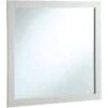 Design House 30 In W X 30 In H Framed Square Bathroom Vanity Mirror, White -Home Furnishing Store 269720 MainProductImage Lg