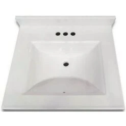 Premier® Premier 31" X 22" Camila Custom Vanity Top Sink In Solid White