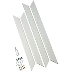 American Pride 24 In. X 36 In. Makeup Mirror Frame Kit In White