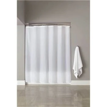 GENERIC 6 ' X 6 ' White Nylon Shower Curtain 3 GENERIC 6 ' X 6 ' White Nylon Shower Curtain