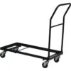 Carnegy Avenue Steel 5-Wheeled Folding Chair Dolly In Black -Home Furnishing Store 280908 MainProductImage Lg