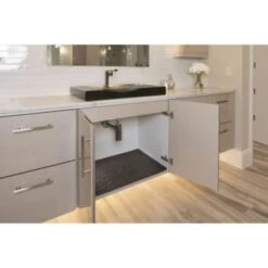 Xtreme Mats™ Under Sink Vanity Cabinet Mat, 25 X 19 In -Home Furnishing Store 284160 w LeftView Lg