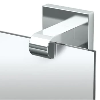 Gatco Elevate Minimalist Frameless Mirror In Chrome 4 Gatco Elevate Minimalist Frameless Mirror In Chrome - Image 2