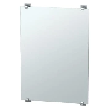 Gatco Elevate Minimalist Frameless Mirror In Chrome 3 Gatco Elevate Minimalist Frameless Mirror In Chrome