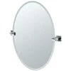 Gatco Elevate Frameless Oval Mirror In Chrome -Home Furnishing Store 284432 WebOnly Lg