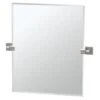 Gatco Elevate Frameless Small Rectangle Mirror In Satin Nickel -Home Furnishing Store 284465 WebOnly Lg