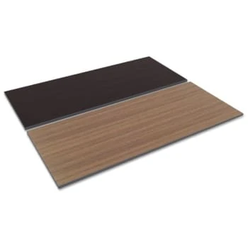 Alera® Reversible Laminate Table Top, 71 1/2w X 29 1/2d, Espresso/walnut 3 Alera® Reversible Laminate Table Top, 71 1/2w X 29 1/2d, Espresso/walnut