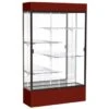 Ghent Waddell Spirit Maroon Display Case Mirror Back W/ Dark Bronze 2 Ghent Waddell Spirit Maroon Display Case Mirror Back W/ Dark Bronze -Home Furnishing Store 288061 MainProductImage Lg