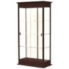 Ghent Waddell Varsity Lighted Espresso Oak Case W/sliding Door/plaque Fab Back 2 Ghent Waddell Varsity Lighted Espresso Oak Case W/sliding Door/plaque Fab Back -Home Furnishing Store 288086 MainProductImage Lg