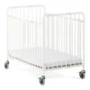 Foundations Compact Stowaway™ Easyroll™ Folding Crib W/ Oversized Casters -Home Furnishing Store 291299 MainProductImage Lg