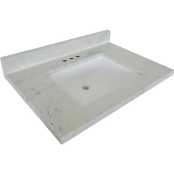 Modular Vanity Tops 31 X 22 Artic Stone Cultured Marble Vanity Top And Bowl 3 Modular Vanity Tops 31 X 22 Artic Stone Cultured Marble Vanity Top And Bowl