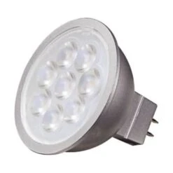 Satco 6.5 Watt Mr16 Led Bulb, Gu5.3 Base, 3000k, 450 Lumens, Package Of 12