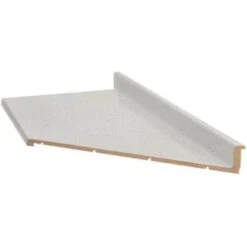 Hampton Bay 6'right Miter Laminate Countertop, Matte Sea Salt, Waterfall Edge