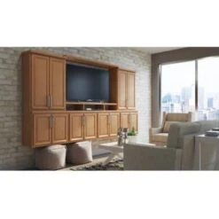 Hampton Bay Hampton Blind Base Corner Kitchen Cabinet "m Oak, 36x34.5x24in -Home Furnishing Store 299411 DetailedProductView2 Lg