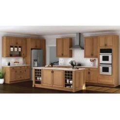Hampton Bay Hampton Blind Base Corner Kitchen Cabinet "m Oak, 36x34.5x24in -Home Furnishing Store 299411 DetailedProductView6 Lg