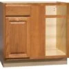 Hampton Bay Hampton Blind Base Corner Kitchen Cabinet "m Oak, 36x34.5x24in -Home Furnishing Store 299411 MainProductImage Lg