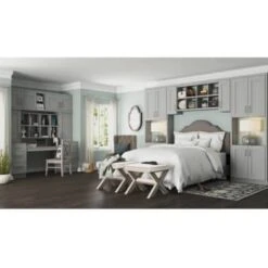 Hampton Bay Shaker Kitchen Cbnt 30 X 24 X 34.5"dove Gray, Ball-Bearing Glides -Home Furnishing Store 299639 DetailedProductView2 Lg