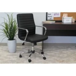 Boss Retro Task Chair, Black -Home Furnishing Store 302738 w DetailedProductView5 Lg