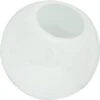GENERIC 12 Inch White Acrylic Globe