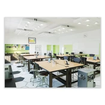 Safco Diesel Stool, Low Base With Back, 16" To 22" High, Black Seat, Pewter Base 5 Safco Diesel Stool, Low Base With Back, 16" To 22" High, Black Seat, Pewter Base - Image 3