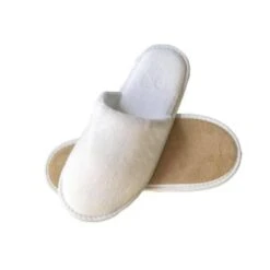 Fredit & Sons Inc. Luxury Coral Fleece 12" Slipper With Travel Bag Case Of 100