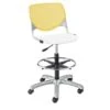 Kfi Seating Kool Drafting Stool, Yellow Back, White Seat 1 Kfi Seating Kool Drafting Stool, Yellow Back, White Seat -Home Furnishing Store 309665 w MainProductImage Lg