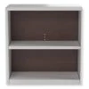 Safco Valuemate® 2-Shelf Economy Bookcase, 31.75"w X 13.5"d X 28"h, Gray -Home Furnishing Store 312953 MainProductImage Lg