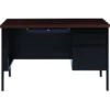 Hirsh 48x 30executive Desk, Blk/walnut, 3-Drawer, Right-Hand Pedestal File 2 Hirsh 48x 30executive Desk, Blk/walnut, 3-Drawer, Right-Hand Pedestal File -Home Furnishing Store 314019 MainProductImage Lg