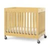 Foundations Compact Boutique™ Folding Crib, Slatted Foam Mattress, Natural -Home Furnishing Store 314249 MainProductImage Lg
