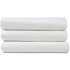 International Trading T180 Queen Fitted Sheet "white Case Of 24 Case Of 24