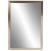 Jensen Framed Mirror 36 X 42" Satin Nickel -Home Furnishing Store 323970 WebOnly Lg