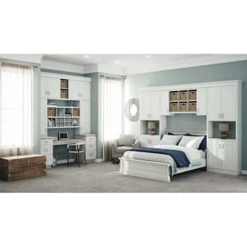 Hampton Bay 36x34.5x24" Shaker Ada Sink Base Cabinet "satin White 6 Hampton Bay 36x34.5x24" Shaker Ada Sink Base Cabinet "satin White - Image 4