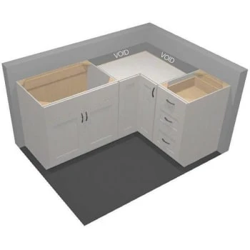 Hampton Bay Hampton 28.5x34.5x34.5" Lazy Susan Corner Cabinet 9 Hampton Bay Hampton 28.5x34.5x34.5" Lazy Susan Corner Cabinet - Image 7