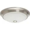 Seasons® 11 In. 17w Led Flush Mount Light (Satin Nickel) -Home Furnishing Store 326867 K Lg