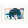 Clearwater Art Collection Abstract Theme, Cool Scheme, White Frame -Home Furnishing Store 332614 w MainProductImage BUS Lg