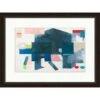 Clearwater Art Collection Abstract Theme, Cool Scheme, Espresso Frame -Home Furnishing Store 332618 w MainProductImage BUS Lg