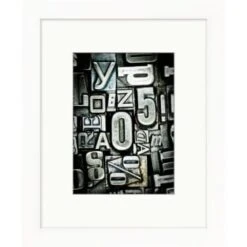 Clearwater Art Collection Puzzle, Neutral Scheme, White Frame