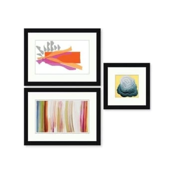 Clearwater Art Collection In A Box,king Sofa,trendy,black Frame,pack Of 3 3 Clearwater Art Collection In A Box,king Sofa,trendy,black Frame,pack Of 3