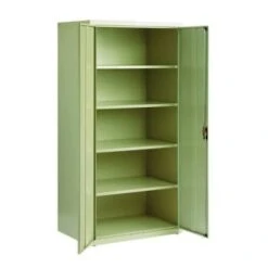 Hirsh Welded Steel Storage Cabinet With 4 Adjustable Shelves, 24" D X 36" W X 72" H, Putty 17 Hirsh Welded Steel Storage Cabinet With 4 Adjustable Shelves, 24" D X 36" W X 72" H, Putty -Home Furnishing Store 334041 DetailedProductView3 Lg