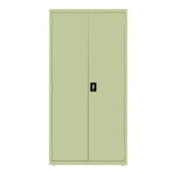 Hirsh Welded Steel Storage Cabinet With 4 Adjustable Shelves, 24" D X 36" W X 72" H, Putty