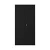 Hirsh Janitorial Cabinet, 18" D X 36" W X 72" H, Black -Home Furnishing Store 334050 MainProductImage Lg