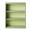 Hirsh 3 Shelf Metal Bookcase, 42" Height, Putty 2 Hirsh 3 Shelf Metal Bookcase, 42" Height, Putty -Home Furnishing Store 334103 MainProductImage Lg