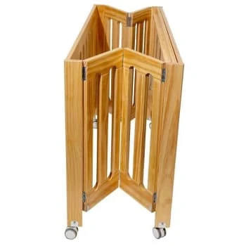 Coverplay Caden Wood Folding Crib Designed For Small Spaces 5 Coverplay Caden Wood Folding Crib Designed For Small Spaces - Image 3