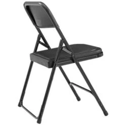 National Public Seating® 800 Series Plastic Folding Chair, Black, Package Of 4 -Home Furnishing Store 340113 DetailedProductView2 Lg